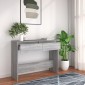 vidaXL Τραπεζάκι Κονσόλα Γκρι Sonoma 100 x 35 x 76,5εκ από Μοριοσανίδα