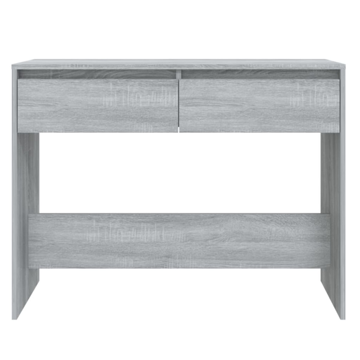 vidaXL Τραπεζάκι Κονσόλα Γκρι Sonoma 100 x 35 x 76,5εκ από Μοριοσανίδα