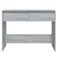 vidaXL Τραπεζάκι Κονσόλα Γκρι Sonoma 100 x 35 x 76,5εκ από Μοριοσανίδα