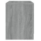 vidaXL Κομοδίνα 2 τεμ. Γκρι Sonoma 45 x 34,5 x 44,5 εκ. Μοριοσανίδα