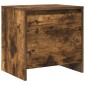 vidaXL Κομοδίνο Καπνιστή Δρυς 45 x 34 x 44,5 εκ. από Μοριοσανίδα