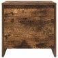 vidaXL Κομοδίνο Καπνιστή Δρυς 45 x 34 x 44,5 εκ. από Μοριοσανίδα