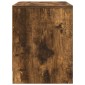 vidaXL Κομοδίνο Καπνιστή Δρυς 45 x 34 x 44,5 εκ. από Μοριοσανίδα