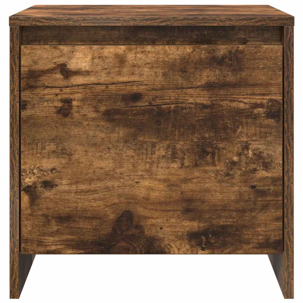 vidaXL Κομοδίνα 2 τεμ Καπνιστή Δρυς 45 x 34 x 44,5 εκ. από Μοριοσανίδα