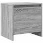 vidaXL Κομοδίνο Γκρι Sonoma 45 x 34 x 44,5 εκ. από Μοριοσανίδα