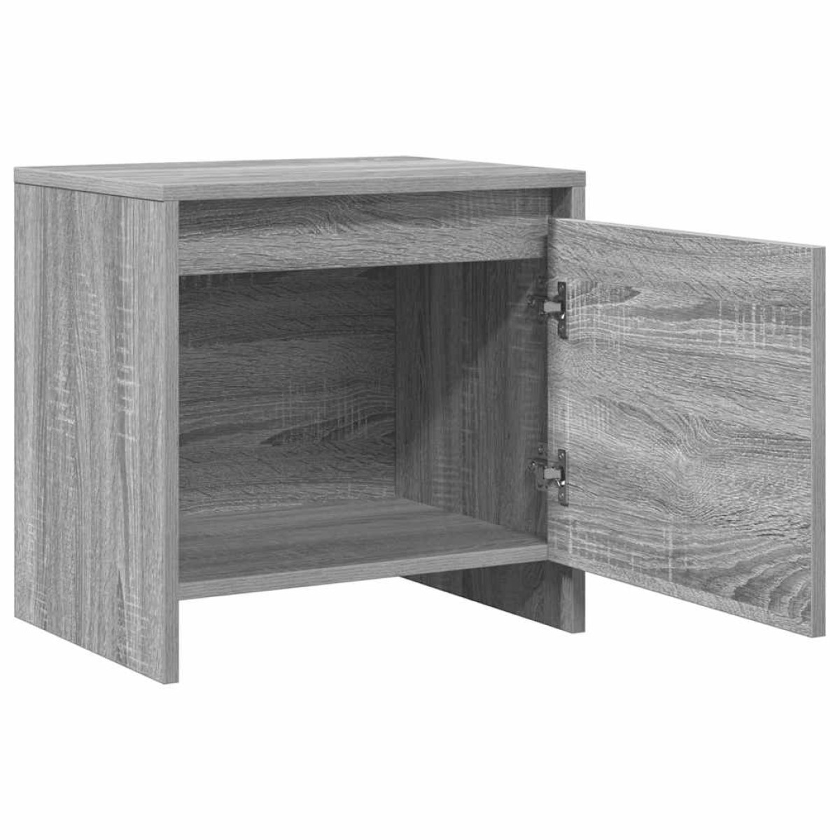 vidaXL Κομοδίνο Γκρι Sonoma 45 x 34 x 44,5 εκ. από Μοριοσανίδα