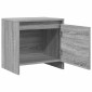vidaXL Κομοδίνο Γκρι Sonoma 45 x 34 x 44,5 εκ. από Μοριοσανίδα