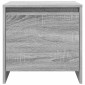vidaXL Κομοδίνο Γκρι Sonoma 45 x 34 x 44,5 εκ. από Μοριοσανίδα