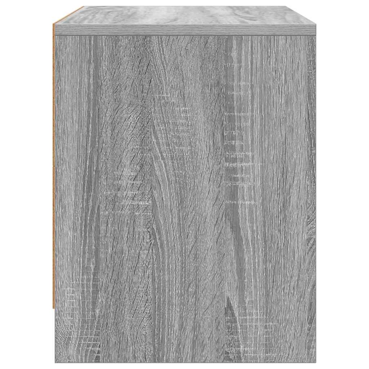 vidaXL Κομοδίνο Γκρι Sonoma 45 x 34 x 44,5 εκ. από Μοριοσανίδα