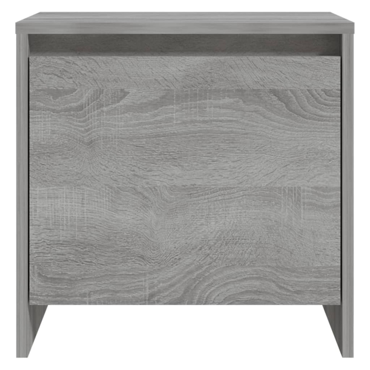 vidaXL Κομοδίνα 2 τεμ. Γκρι Sonoma 45 x 34 x 44,5 εκ. από Μοριοσανίδα