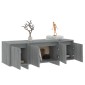 vidaXL Έπιπλο Τηλεόρασης Γκρι Sonoma 120x30x40,5 εκ. από Μοριοσανίδα