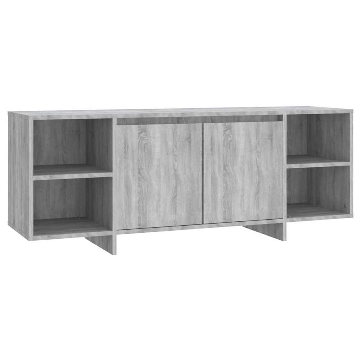 vidaXL Έπιπλο Τηλεόρασης Γκρι Sonoma 130x35x50 εκ. από Μοριοσανίδα
