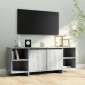 vidaXL Έπιπλο Τηλεόρασης Γκρι Sonoma 130x35x50 εκ. από Μοριοσανίδα
