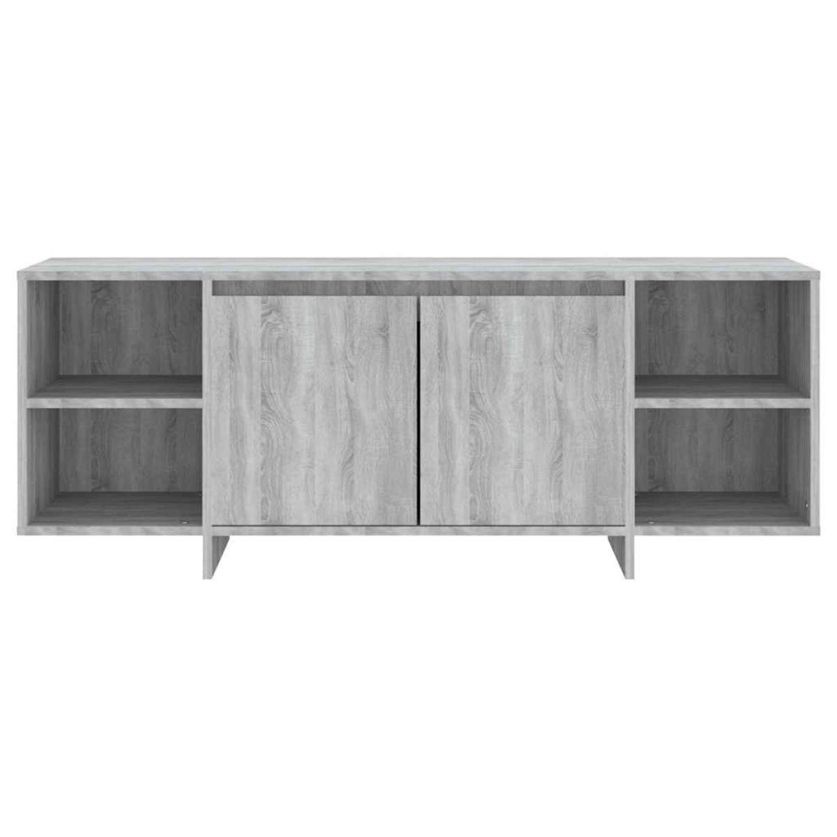 vidaXL Έπιπλο Τηλεόρασης Γκρι Sonoma 130x35x50 εκ. από Μοριοσανίδα