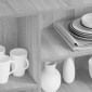 vidaXL Ραφιέρα Γκρι Sonoma 120 x 30 x 75 εκ. από Μοριοσανίδα