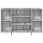 vidaXL Ραφιέρα Γκρι Sonoma 120 x 30 x 75 εκ. από Μοριοσανίδα