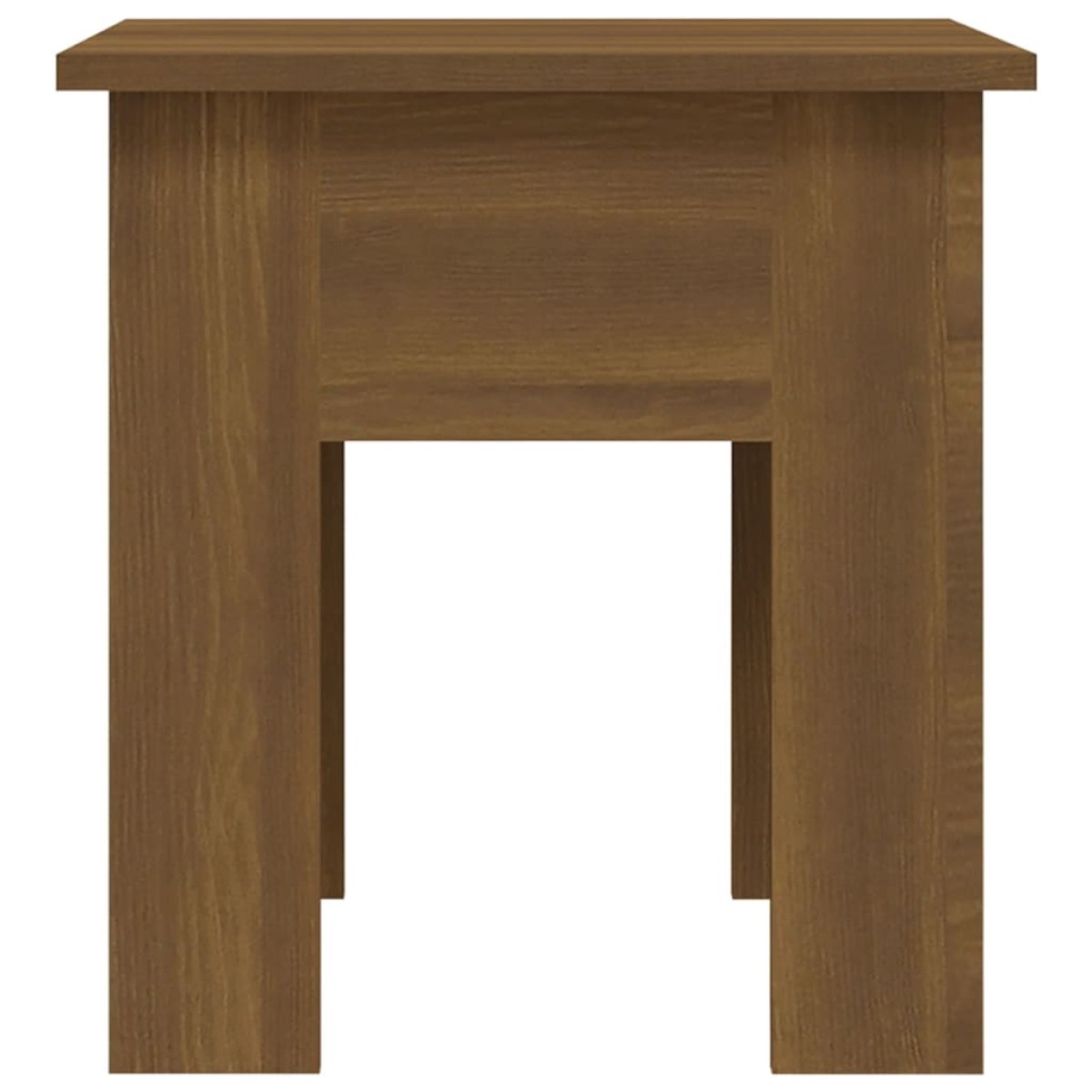 vidaXL Τραπεζάκι Σαλονιού Καφέ Δρυς 40 x 40 x 42 εκ. Μοριοσανίδα