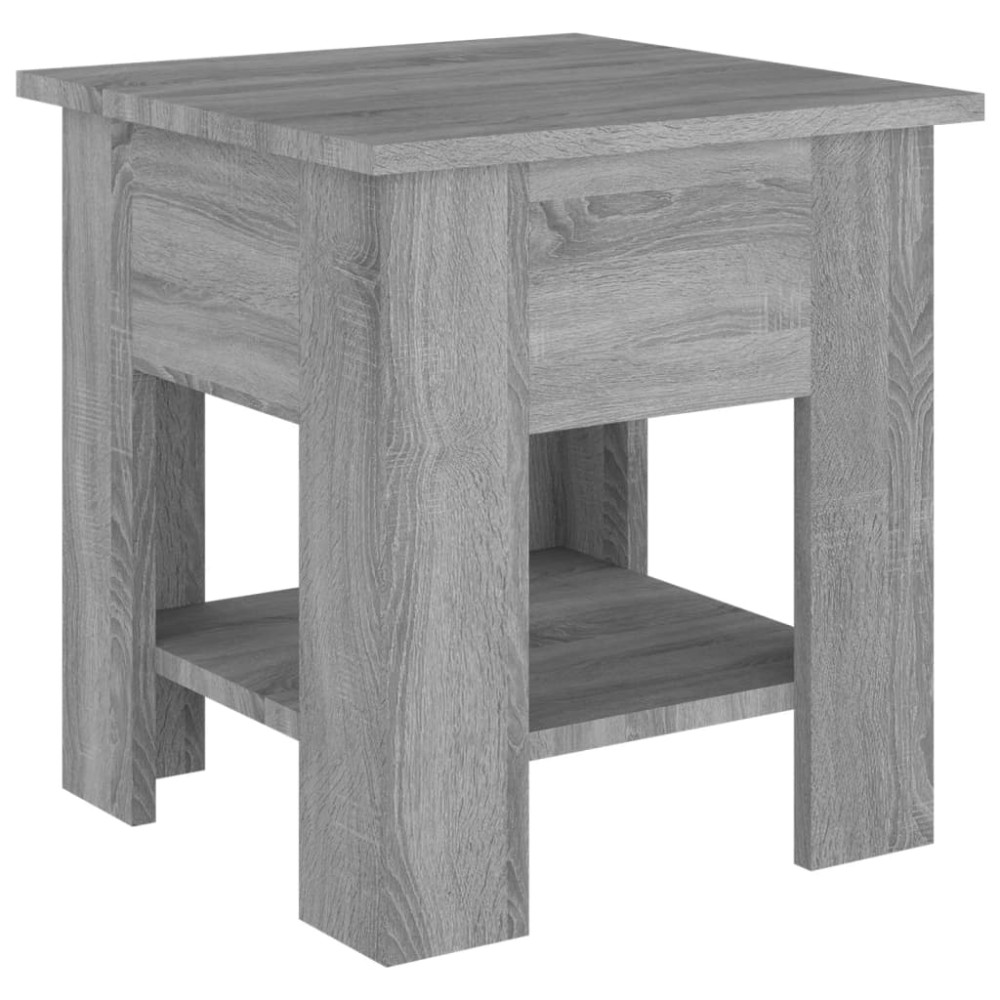 vidaXL Τραπεζάκι Σαλονιού Γκρι Sonoma 40 x 40 x 42 εκ. από Συνθ. Ξύλο