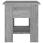 vidaXL Τραπεζάκι Σαλονιού Γκρι Sonoma 40 x 40 x 42 εκ. από Συνθ. Ξύλο