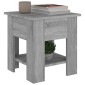 vidaXL Τραπεζάκι Σαλονιού Γκρι Sonoma 40 x 40 x 42 εκ. από Συνθ. Ξύλο