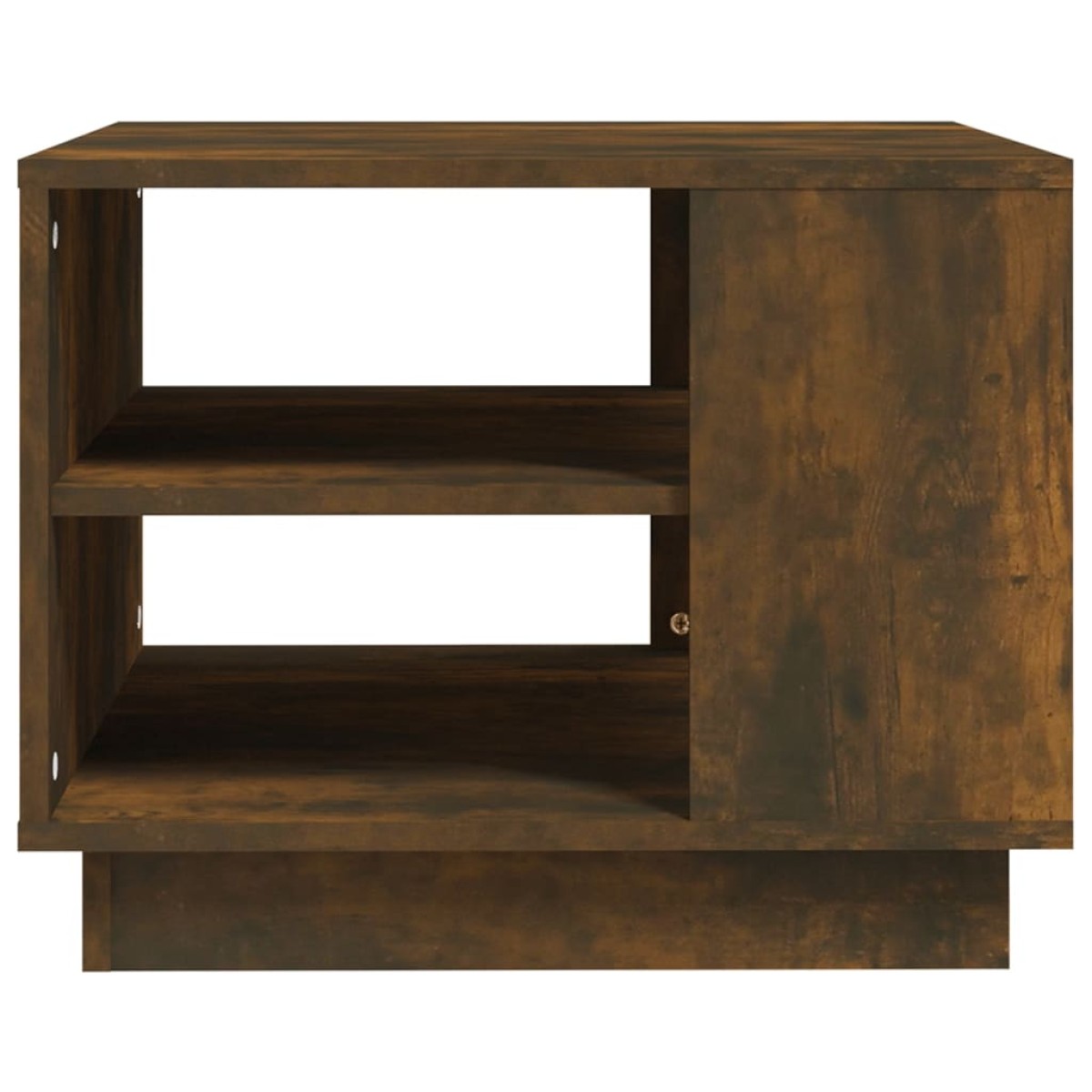 vidaXL Τραπεζάκι Σαλονιού Καπνιστή Δρυς 55 x 55 x 43 εκ. Μοριοσανίδα