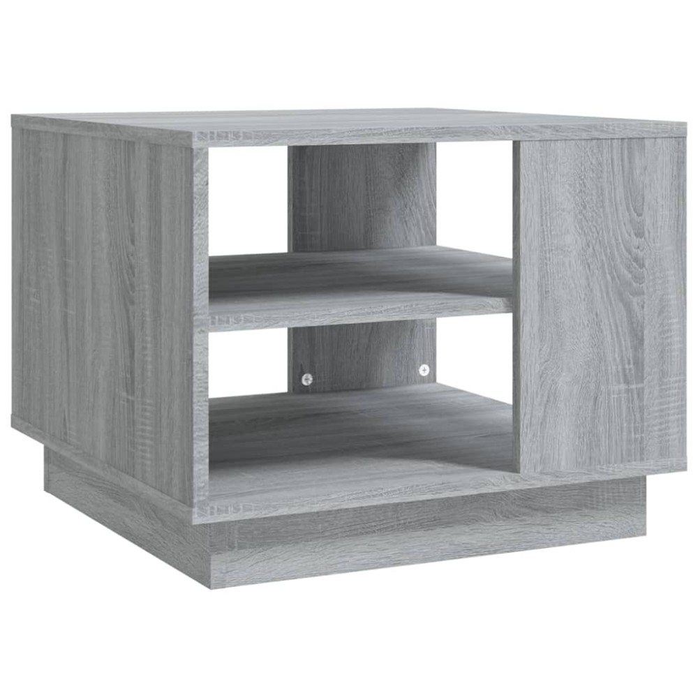vidaXL Τραπεζάκι Σαλονιού Γκρι Sonoma 55x55x43 εκ. Επεξεργασμένο Ξύλο
