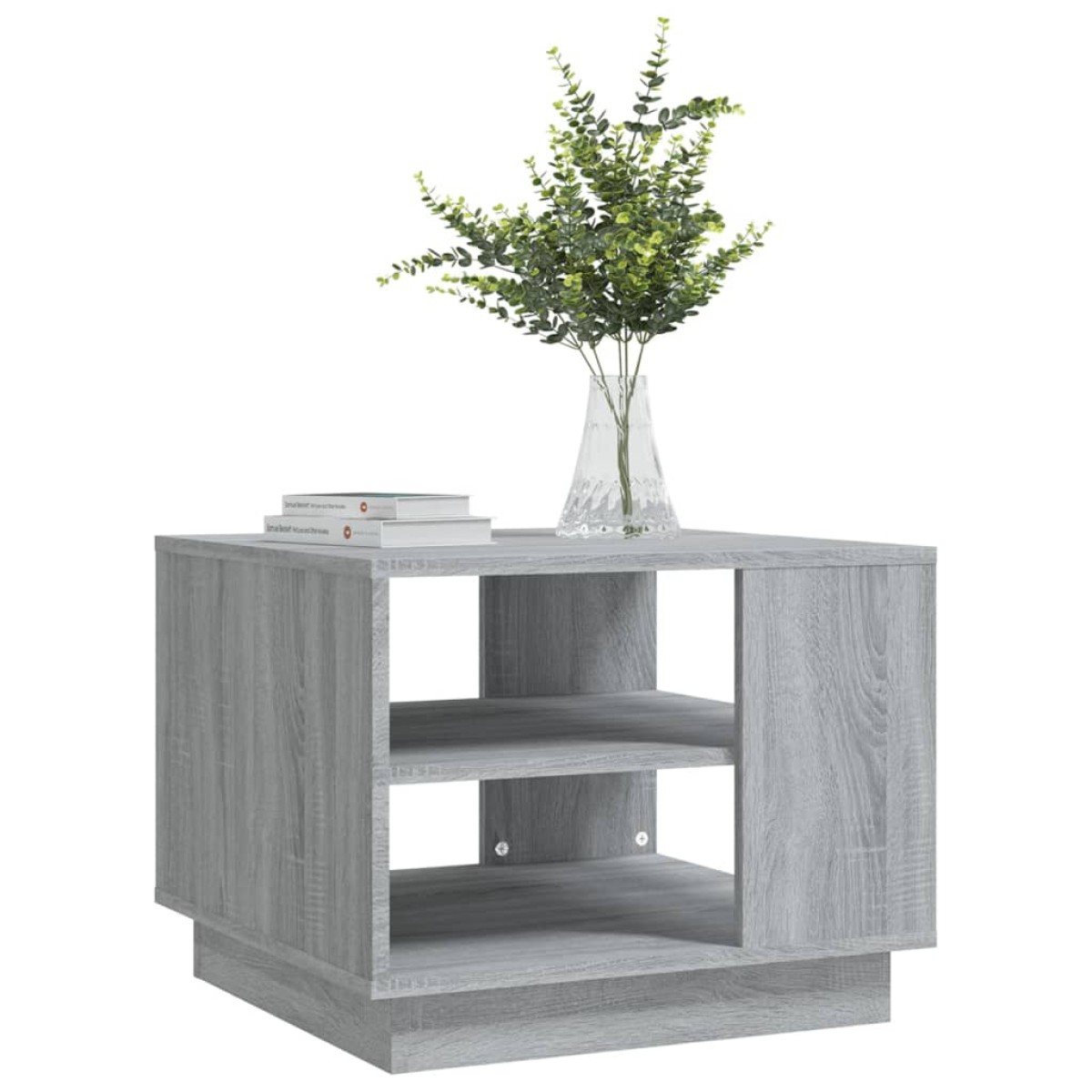 vidaXL Τραπεζάκι Σαλονιού Γκρι Sonoma 55 x 55 x 43 εκ. από Μοριοσανίδα