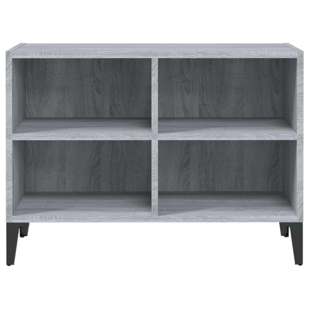 vidaXL Έπιπλο Τηλεόρασης Γκρι Sonoma 69,5x30x50 εκ. με Μεταλλικά Πόδια