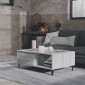vidaXL Τραπεζάκι Σαλονιού Γκρι Sonoma 90 x 60 x 35 εκ. από Μοριοσανίδα