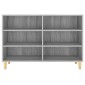 vidaXL Ραφιέρα Γκρι Sonoma 103,5 x 35 x 70 εκ. από Μοριοσανίδα