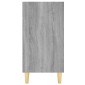vidaXL Ραφιέρα Γκρι Sonoma 103,5 x 35 x 70 εκ. από Μοριοσανίδα