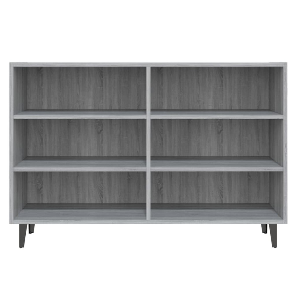 vidaXL Ραφιέρα Γκρι Sonoma 103,5 x 35 x 70 εκ. από Μοριοσανίδα