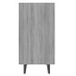 vidaXL Ραφιέρα Γκρι Sonoma 103,5 x 35 x 70 εκ. από Μοριοσανίδα