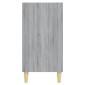 vidaXL Ραφιέρα Γκρι Sonoma 57 x 35 x 70 εκ. από Μοριοσανίδα