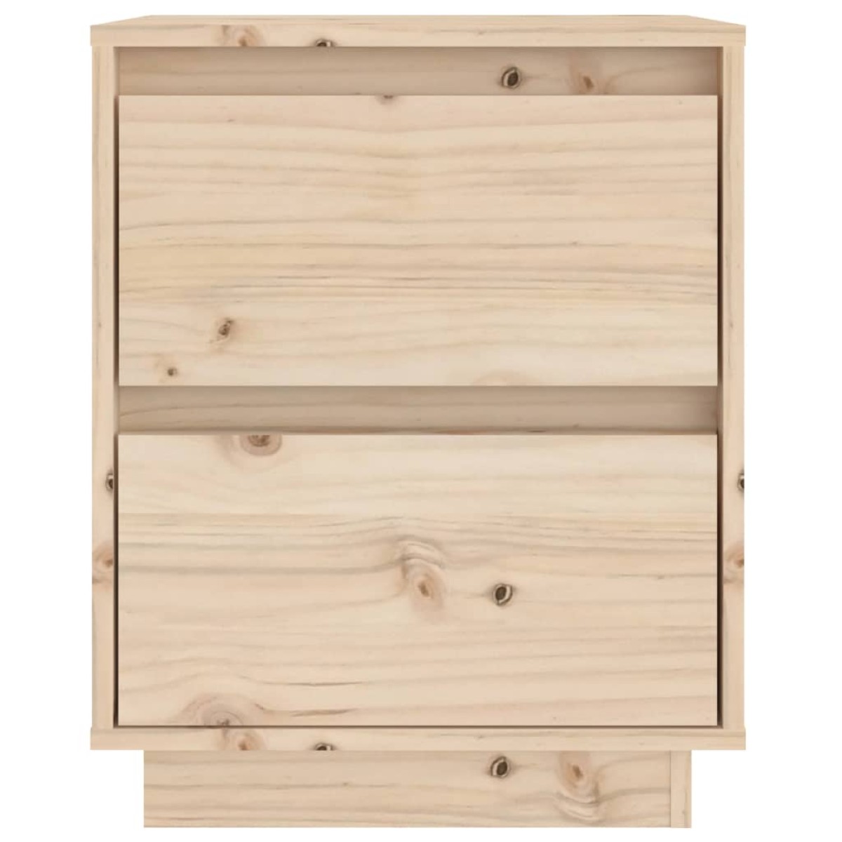 vidaXL Κομοδίνο 40 x 35 x 50 εκ. από Μασίφ Ξύλο Πεύκου