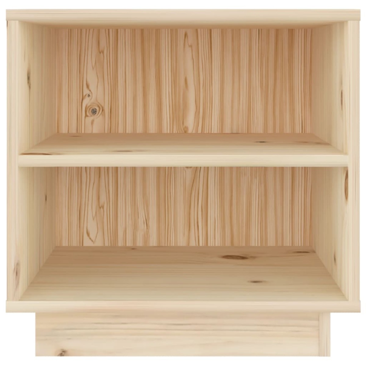 vidaXL Κομοδίνα 2 τεμ. 40 x 34 x 40 εκ. από Μασίφ Ξύλο Πεύκου