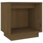 vidaXL Κομοδίνο Καφέ Μελί 40 x 30 x 40 εκ. από Μασίφ Ξύλο Πεύκου