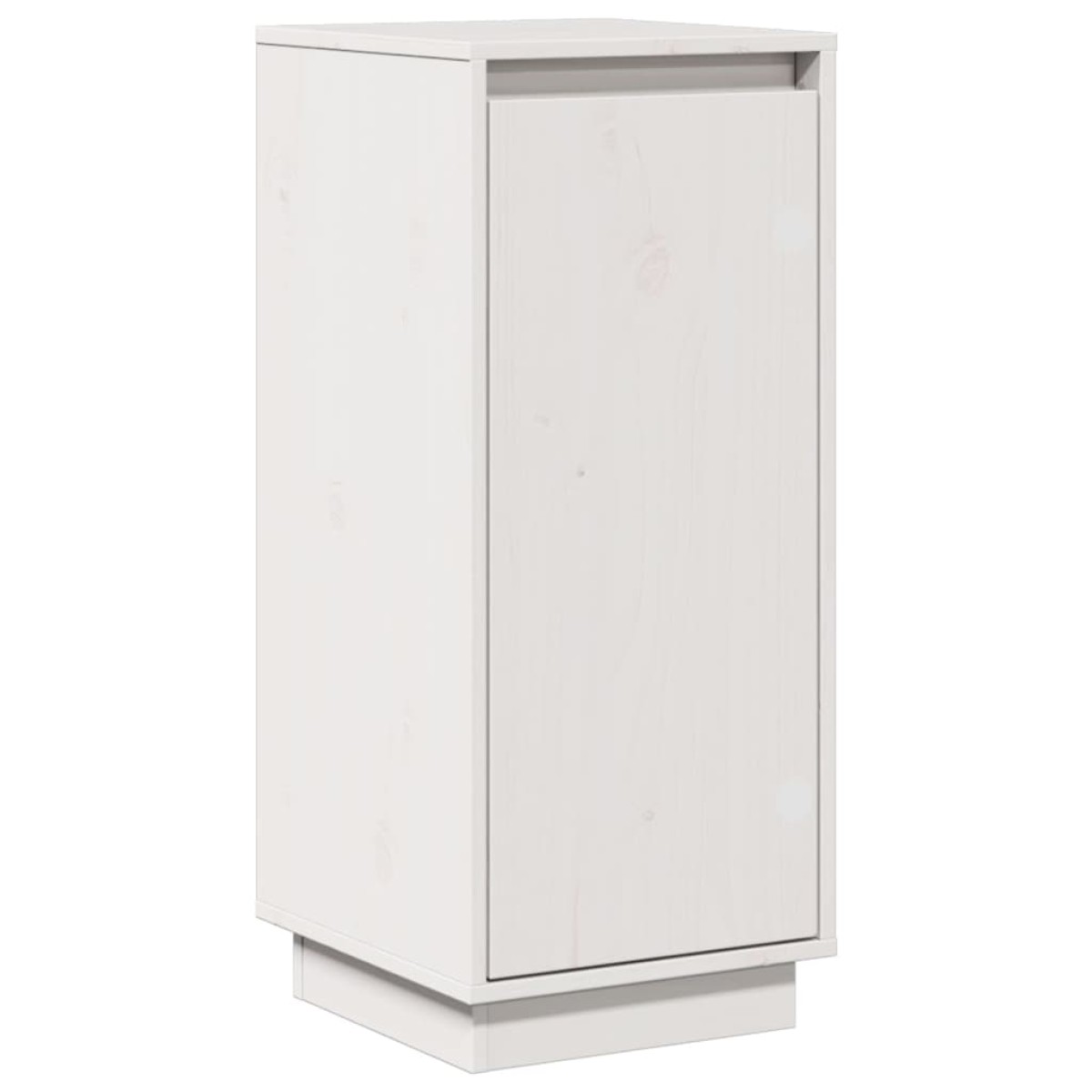 vidaXL Ντουλάπια 2 τεμ. Λευκά 31,5 x 34 x 75 εκ. από Μασίφ Ξύλο Πεύκου