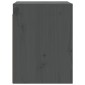 vidaXL Ντουλάπια Τοίχου 2 τεμ. Γκρι 30x30x40 εκ. Μασίφ Ξύλο Πεύκου