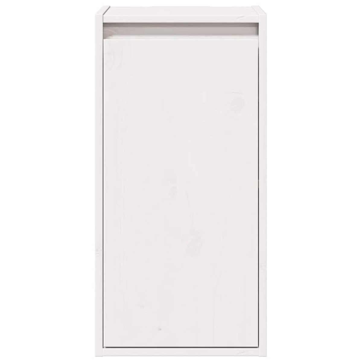 vidaXL Ντουλάπια Τοίχου 2 τεμ. Λευκά 30x30x60 εκ από Μασίφ Ξύλο Πεύκου