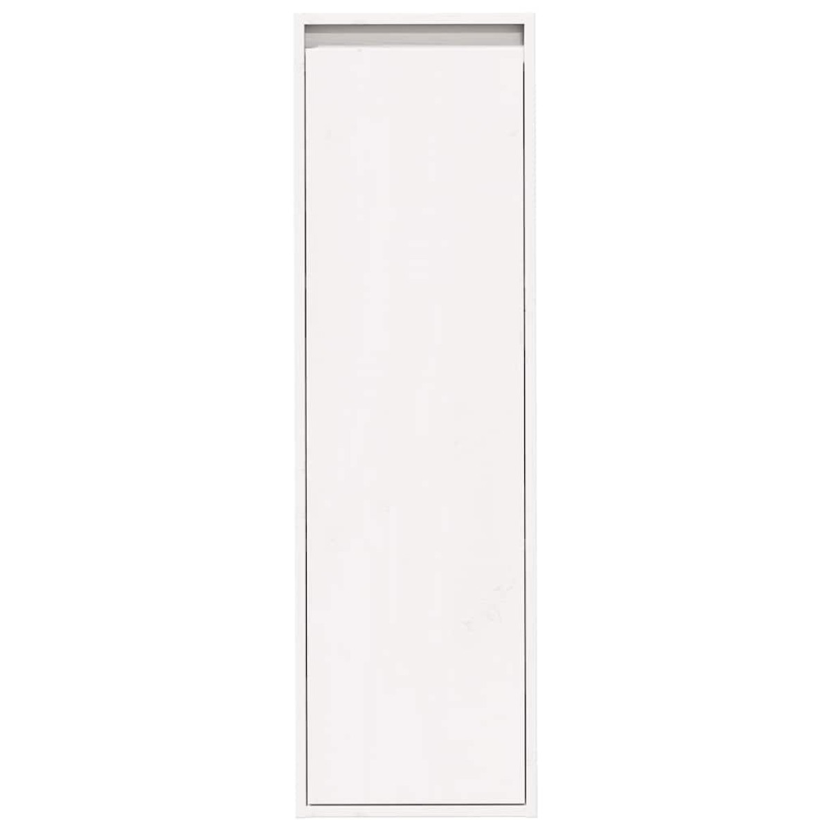 vidaXL Ντουλάπια Τοίχου 2 τεμ. Λευκά 30x30x100 εκ. Μασίφ Ξύλο Πεύκου