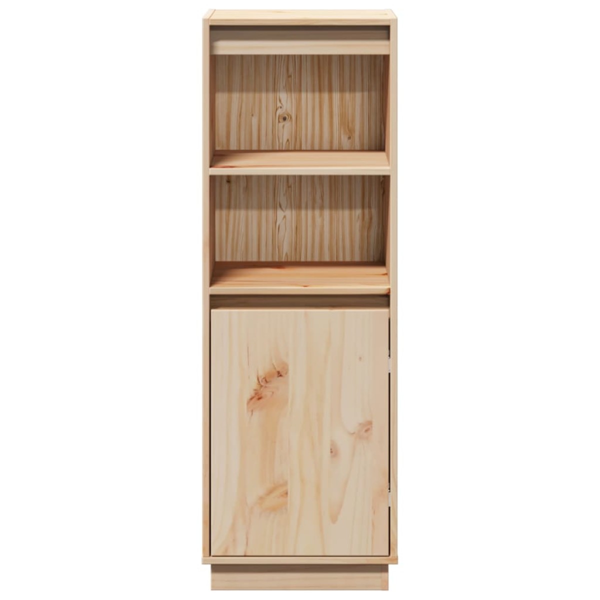 vidaXL Ντουλάπι Ψηλό 37 x 34 x 110 εκ. από Μασίφ Ξύλο Πεύκου