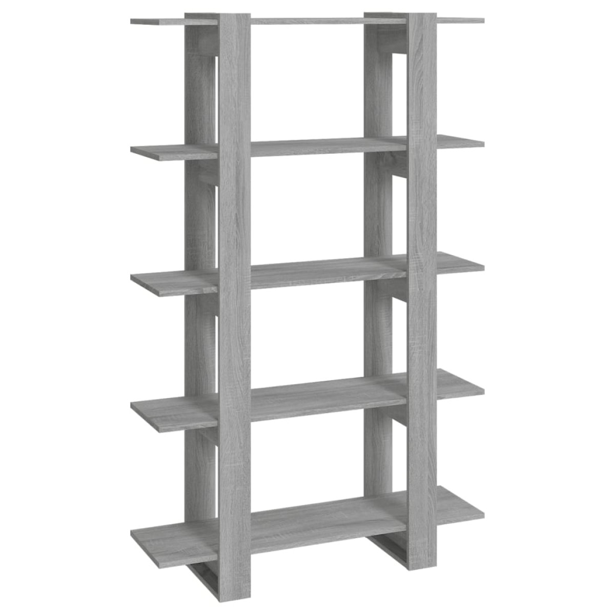 vidaXL Βιβλιοθήκη/Διαχωριστικό Χώρου Γκρι Sonoma 100 x 30 x 160 εκ.