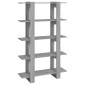 vidaXL Βιβλιοθήκη/Διαχωριστικό Χώρου Γκρι Sonoma 100 x 30 x 160 εκ.
