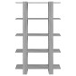 vidaXL Βιβλιοθήκη/Διαχωριστικό Χώρου Γκρι Sonoma 100 x 30 x 160 εκ.