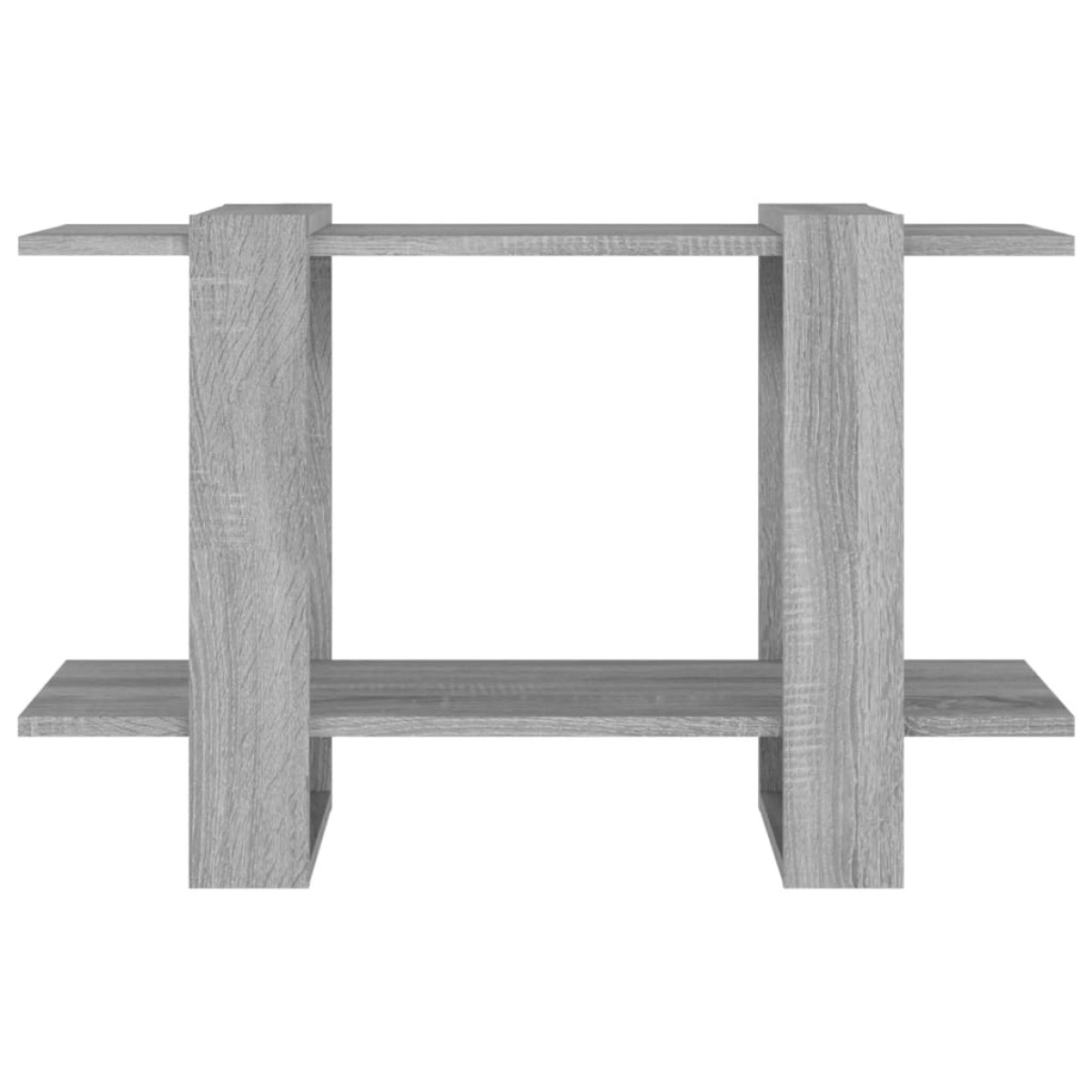 vidaXL Βιβλιοθήκη/Διαχωριστικό Χώρου Γκρι Sonoma 80x30x51 εκ.