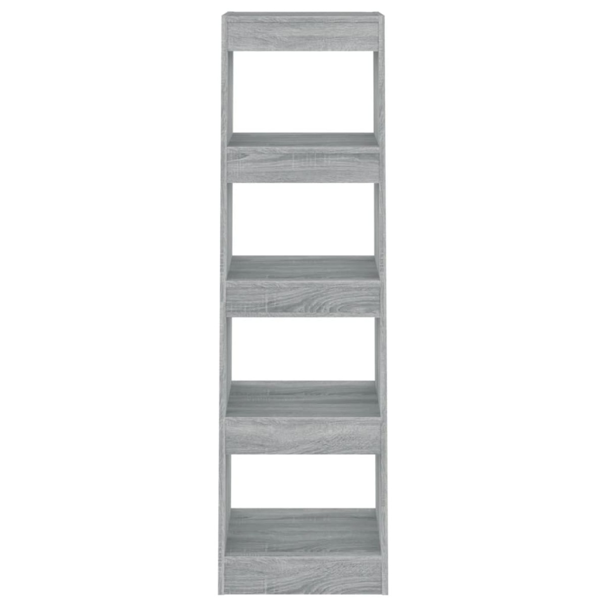 vidaXL Βιβλιοθήκη/Διαχωριστικό Χώρου Γκρι Sonoma 40x30x135 εκ.