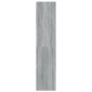 vidaXL Βιβλιοθήκη/Διαχωριστικό Χώρου Γκρι Sonoma 40x30x135 εκ.