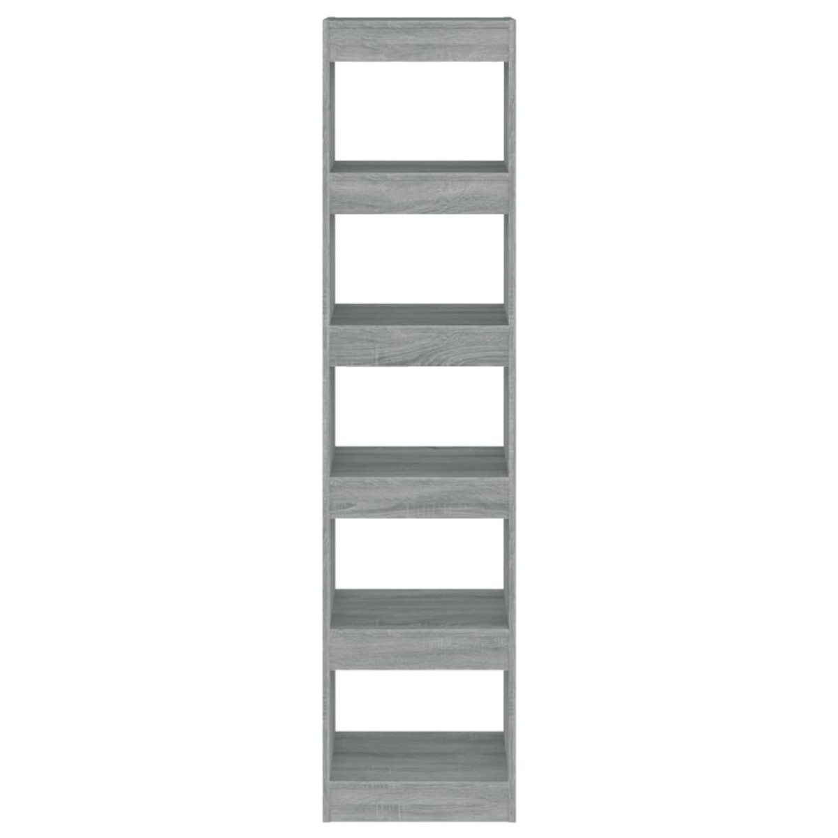 vidaXL Βιβλιοθήκη/Διαχωριστικό Χώρου Γκρι Sonoma 40x30x166 εκ.