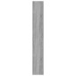 vidaXL Βιβλιοθήκη/Διαχωριστικό Χώρου Γκρι Sonoma 40x30x198 εκ.
